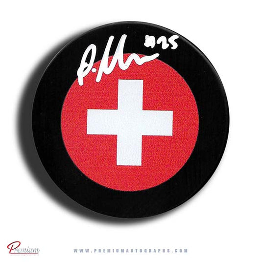 Alina Muller Team Switzerland Autographed Puck