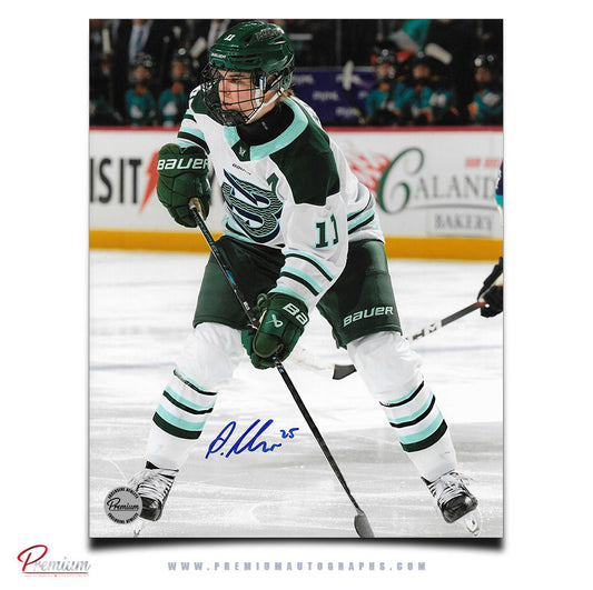 Alina Muller Minnesota Frost PWHL Autographed 8x10 Photograph On the Attack