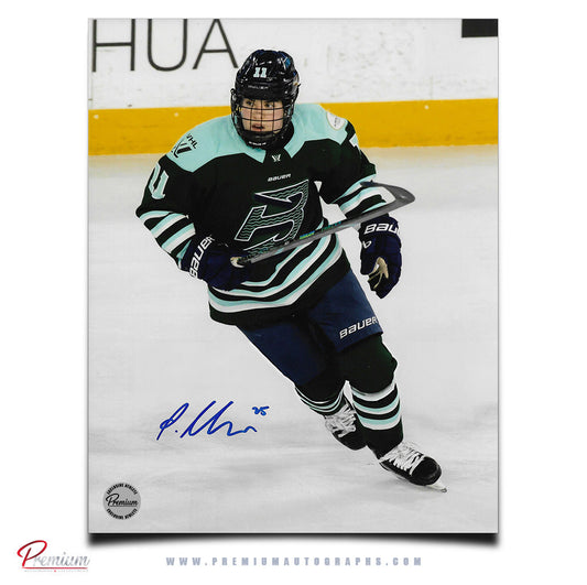 Alina Muller Minnesota Frost PWHL Autographed 8x10 Photograph Focused