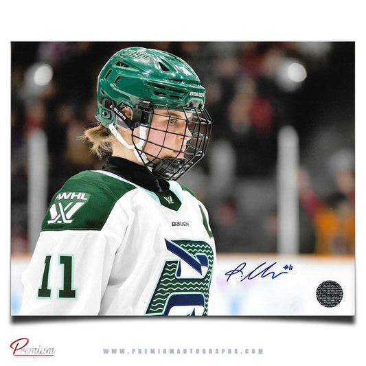Alina Muller Boston Fleet PWHL Autographed 8x10 Photograph Close Up