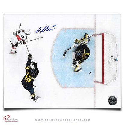 Alina Muller Team Switzerland Autographed Olympic 8x10 Photograph Over Head Goal