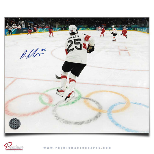 Alina Muller Team Switzerland Autographed Olympic 8x10 Photograph Rings