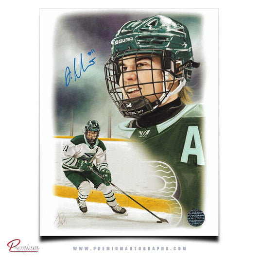 Alina Muller PWHL Toronto Sceptres Autographed 11x14 Alex Douglas Print