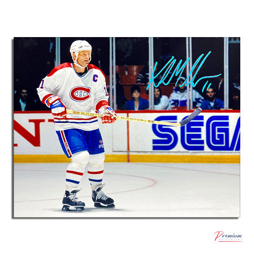 Kirk Muller Montreal Canadiens Signed 8x10 Photograph Captain