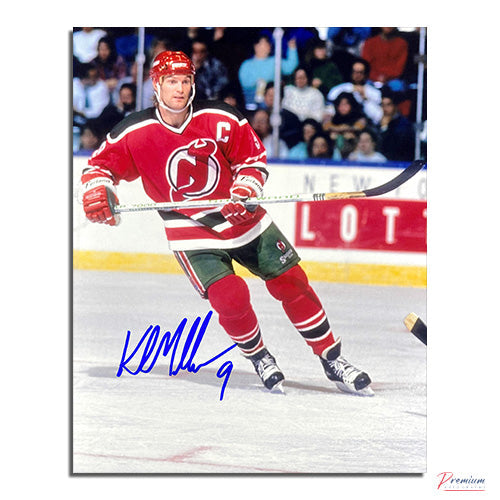 Kirk Muller New Jersey Devils Signed 8x10 Photograph Captain