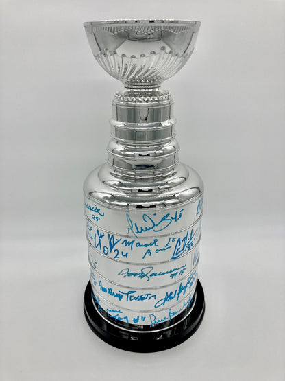 Montreal Canadiens Mini Stanley Cup w/ 33 Canadiens Alumni