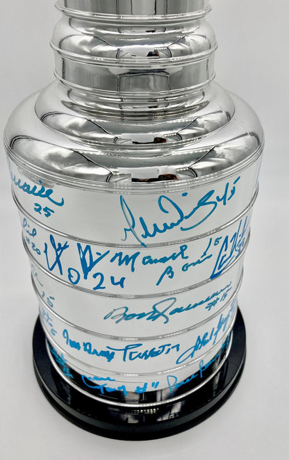 Montreal Canadiens Mini Stanley Cup w/ 33 Canadiens Alumni