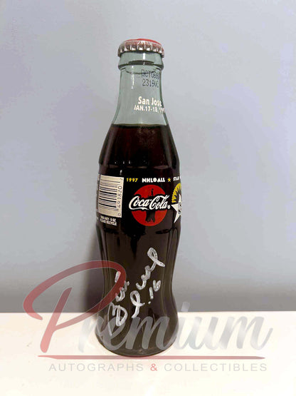 Brett Hull & Adam Oates St. Louis Blues Autographed 1997 NHLL All Star Special Edition Bottle of Coca-Cola (Un Opened)