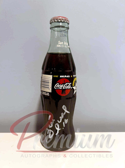 Brett Hull & Adam Oates St. Louis Blues Autographed 1997 NHLL All Star Special Edition Bottle of Coca-Cola (Un Opened)