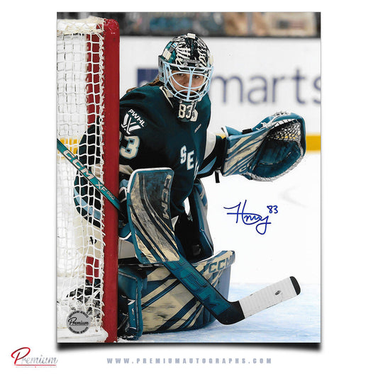 Hannah Murphy Seattle Torrents PWHL Autographed 8x10 Photograph Against the Post