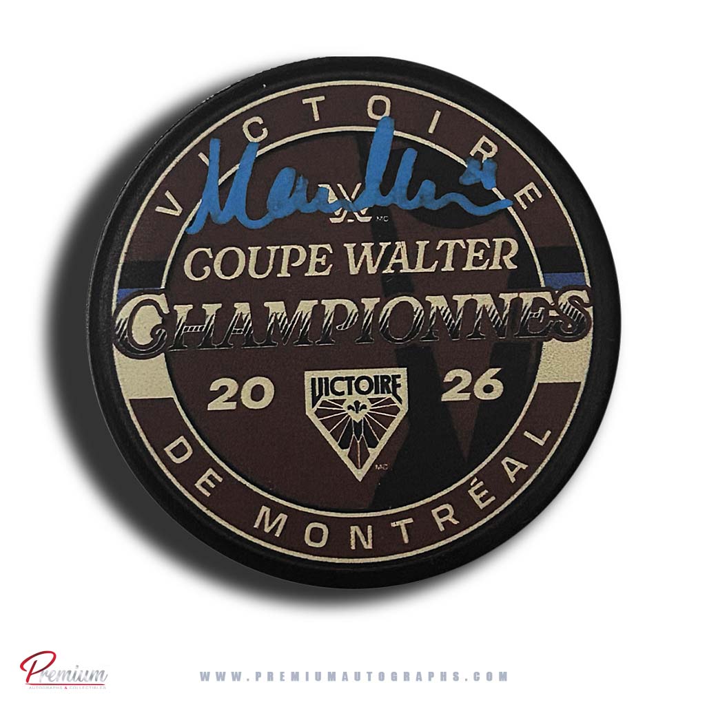 Maureen Murphy Autographed Montreal Victoire 2026 Walter Cup Champions Puck
