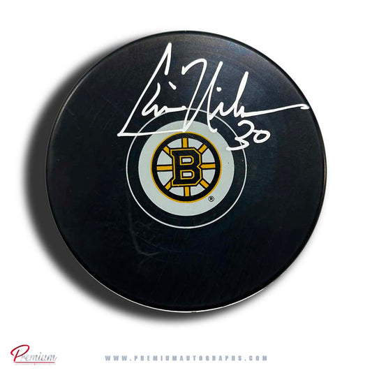 Chris Nilan Boston Bruins Autographed Puck