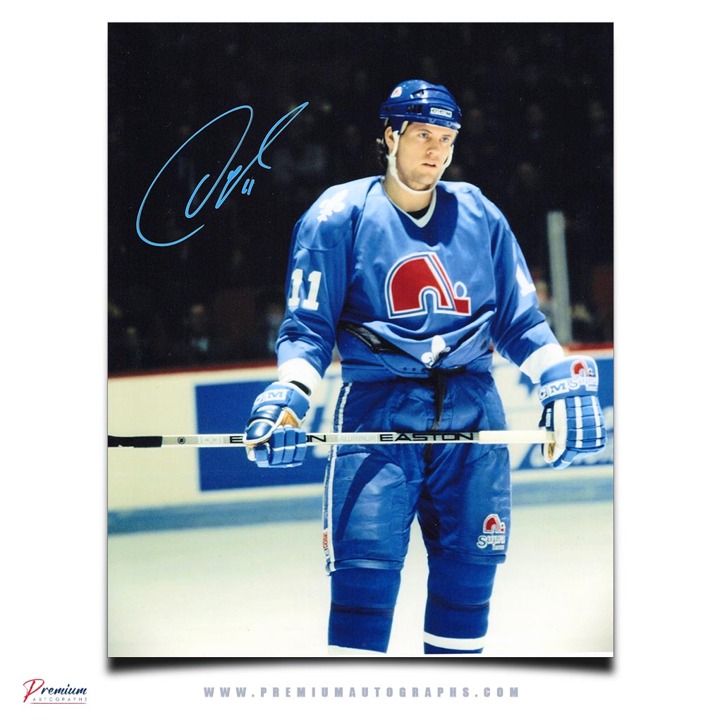 Owen Nolan Quebec Nordiques Signed 8x10 Photograph Rookie