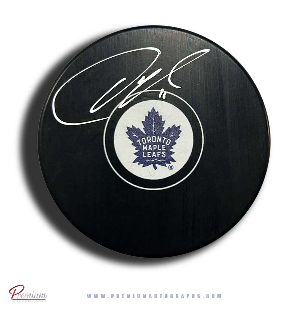 Owen Nolan Toronto Maple Leafs Autographed Puck