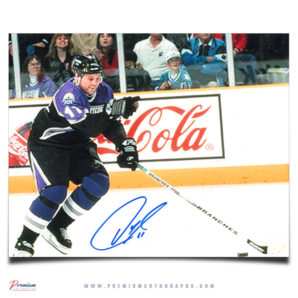 Owen Nolan NHL All-Stars Signed 8x10 Photograph Calling Shot