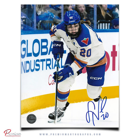 Sarah Nurse Vancouver Goldeneyes Autographed 8x10 Photograph Along the Boards