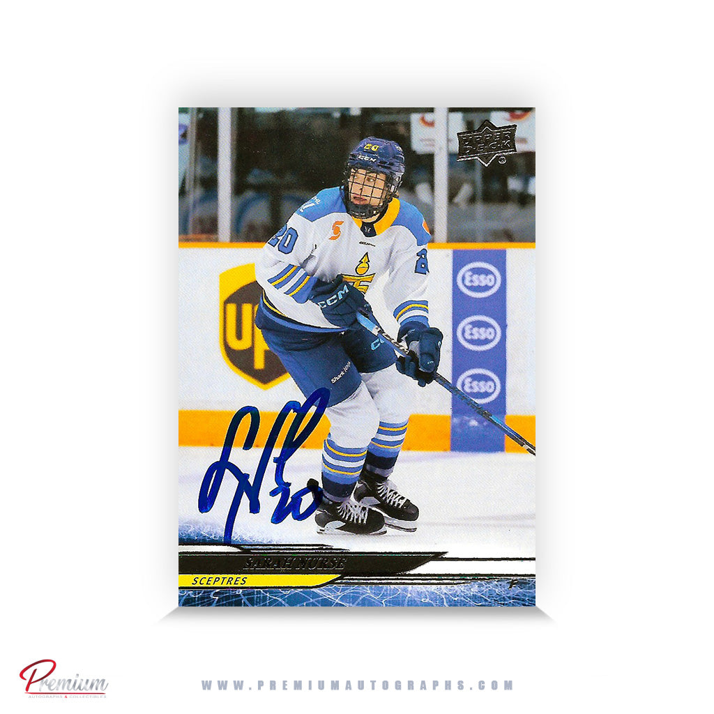 Sarah Nurse Toronto Sceptres Autographed 2024-25 Upper Deck PWHL Hockey Card #42