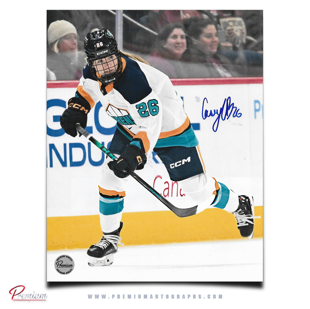 Casey O'Brien New York Sirens PWHL Autographed 8x10 Photograph Skating