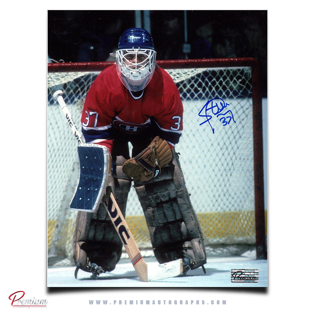 Brian Hayward Montreal Canadiens Autographed 8x10 Photograph Top of the Crease
