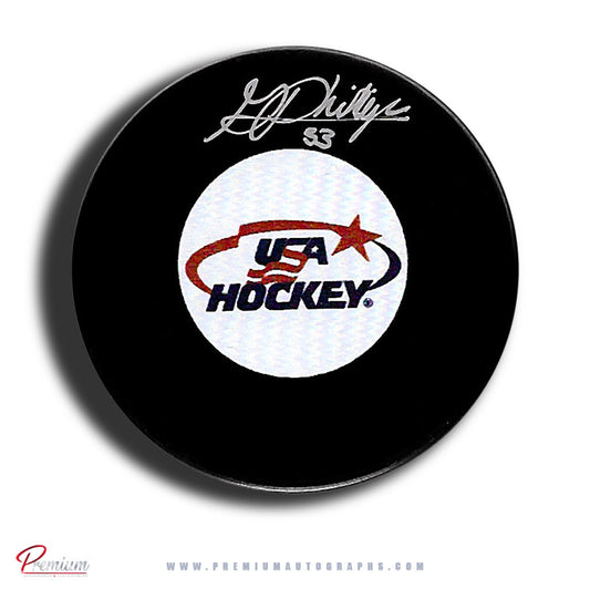 Gwyneth Philips Team USA PWHL Autographed Puck