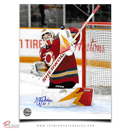 Gwyneth Philips Ottawa Charge PWHL Autographed 8x10 Photograph Blocker Save