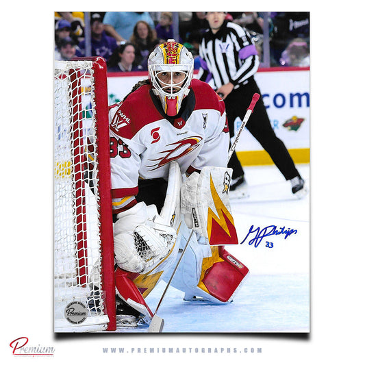 Gwyneth Philips Ottawa Charge PWHL Autographed 8x10 Photograph Against the Post