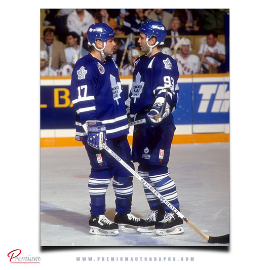 Doug Gilmour Toronto Maple Leafs Autographed 8x10 Photograph (PreOrder 09)