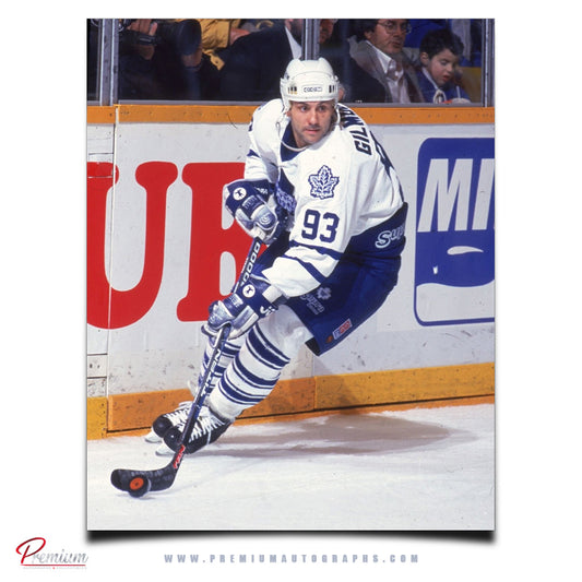 Doug Gilmour Toronto Maple Leafs Autographed 8x10 Photograph (PreOrder 10)