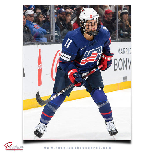 Abby Roque Team USA Autographed 8x10 Photograph (Pre-Order 07)