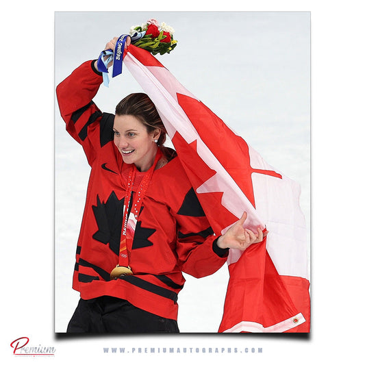 Laura Stacey Team Canada Autographed 8x10 Photograph (Pre-Order 08)