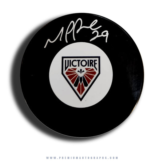 Marie-Philip Poulin Montreal Victoire PWHL Signed Puck