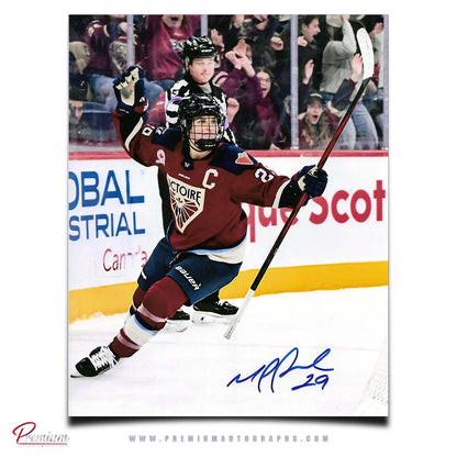 Marie-Philip Poulin Montreal Victoire PWHL Autographed 8x10 Photograph Goal Celebration