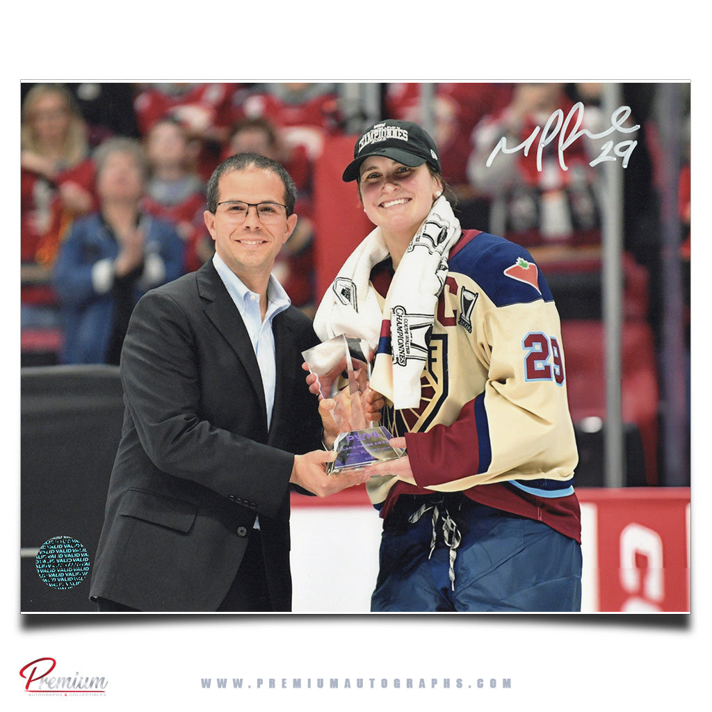 Marie-Philip Poulin Montreal Victoire Autographed 8x10 Photograph MVP