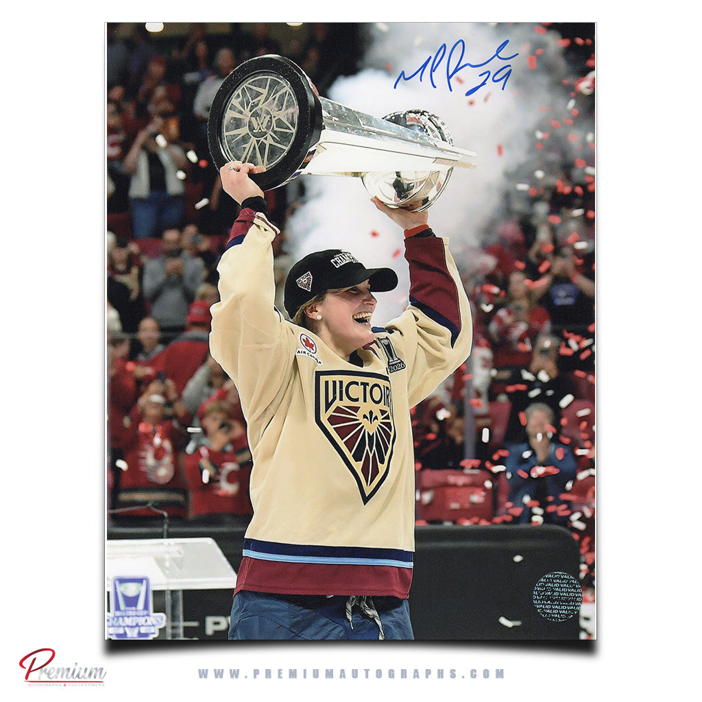Marie-Philip Poulin Montreal Victoire Autographed 8x10 Photograph 2026 Walter Cup Champs Celebration