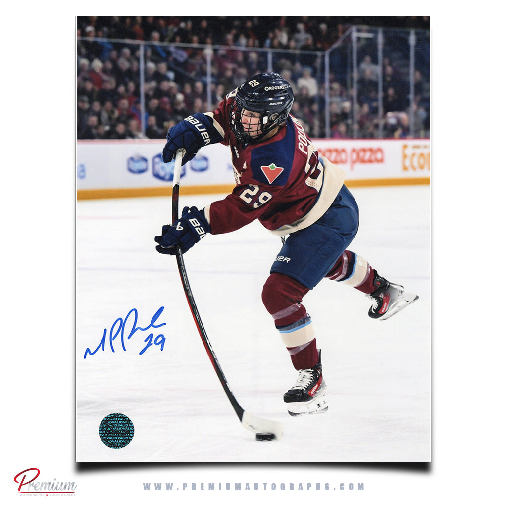 Marie-Philip Poulin Montreal Victoire Autographed 8x10 Photograph Big Shot