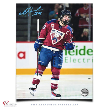 Marie-Philip Poulin Montreal Victoire PWHL Signed 8x10 Photograph Captain Celebration