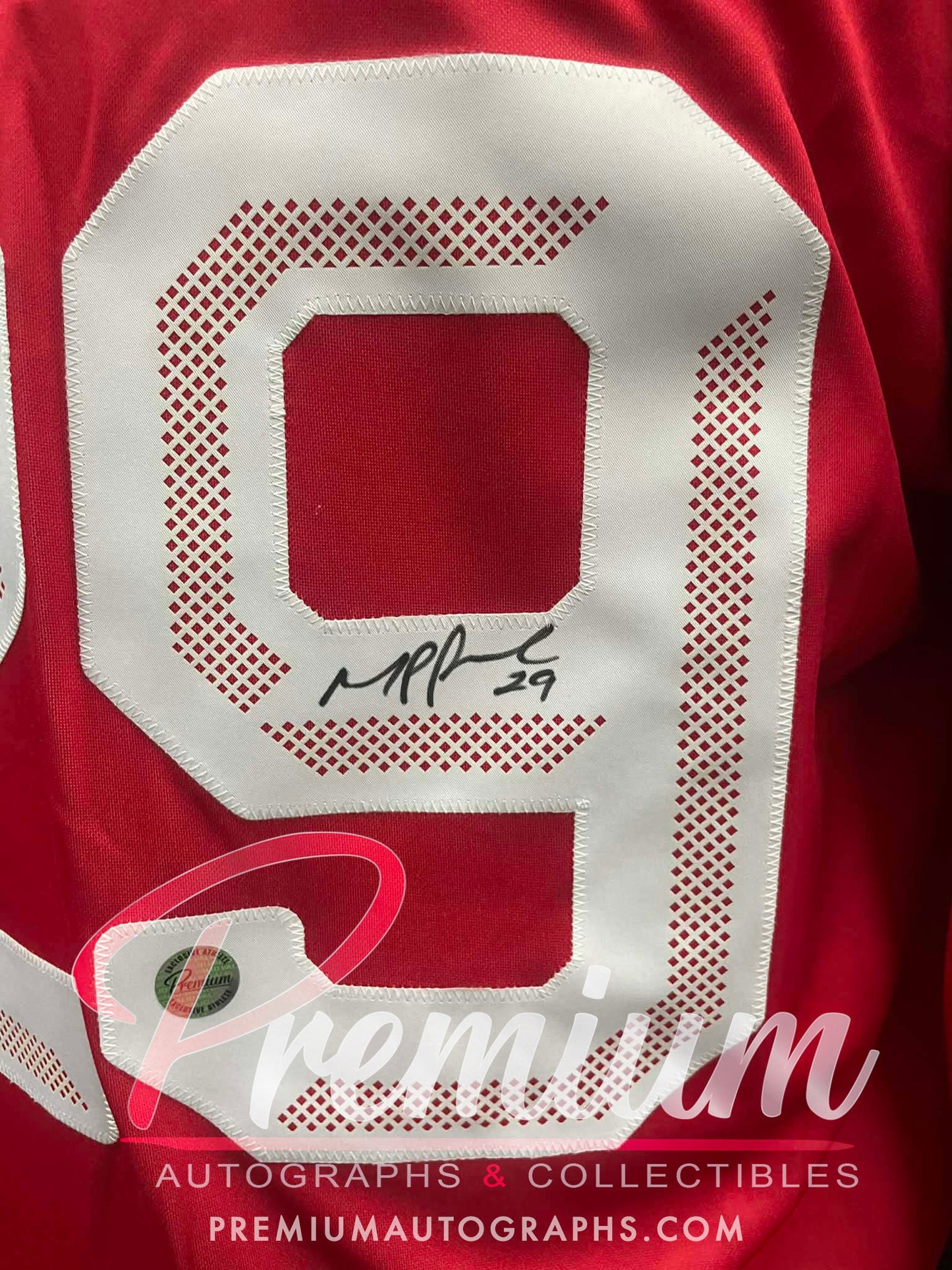 Marie-Philip Poulin Olympic Team Canada Autographed Bauer RED jersey
