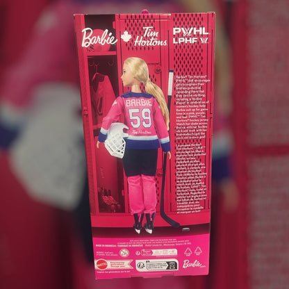 Marie-Philip Poulin Tim Hortons PWHL Autographed Special Edition Barbie by Mattel