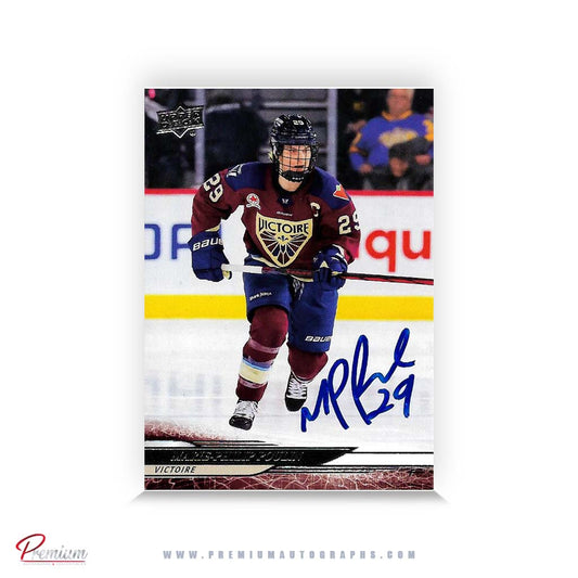 Marie-Philip Poulin Montreal Victoire Autographed 2024-25 Upper Deck PWHL Hockey Card #3