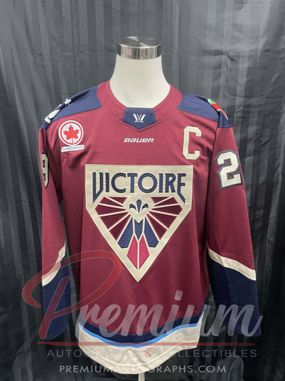 Marie-Philip Poulin Montreal Victoire PWHL Autographed Bauer jersey