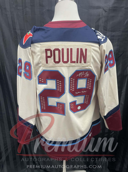 Marie-Philip Poulin Montreal Victoire PWHL Autographed Bauer jersey w/ Captain Clutch Inscription
