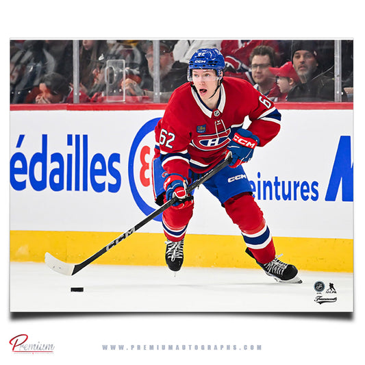 Owen Beck Montreal Canadiens Autographed 8x10 Photograph (Pre-Order 02)