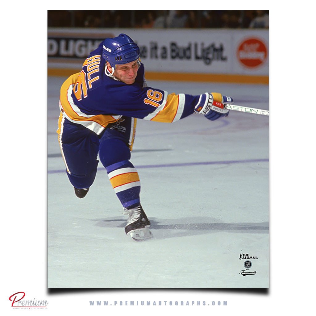 Brett Hull St. Louis Blues Autographed 8x10 Photograph (Pre-Order 01)