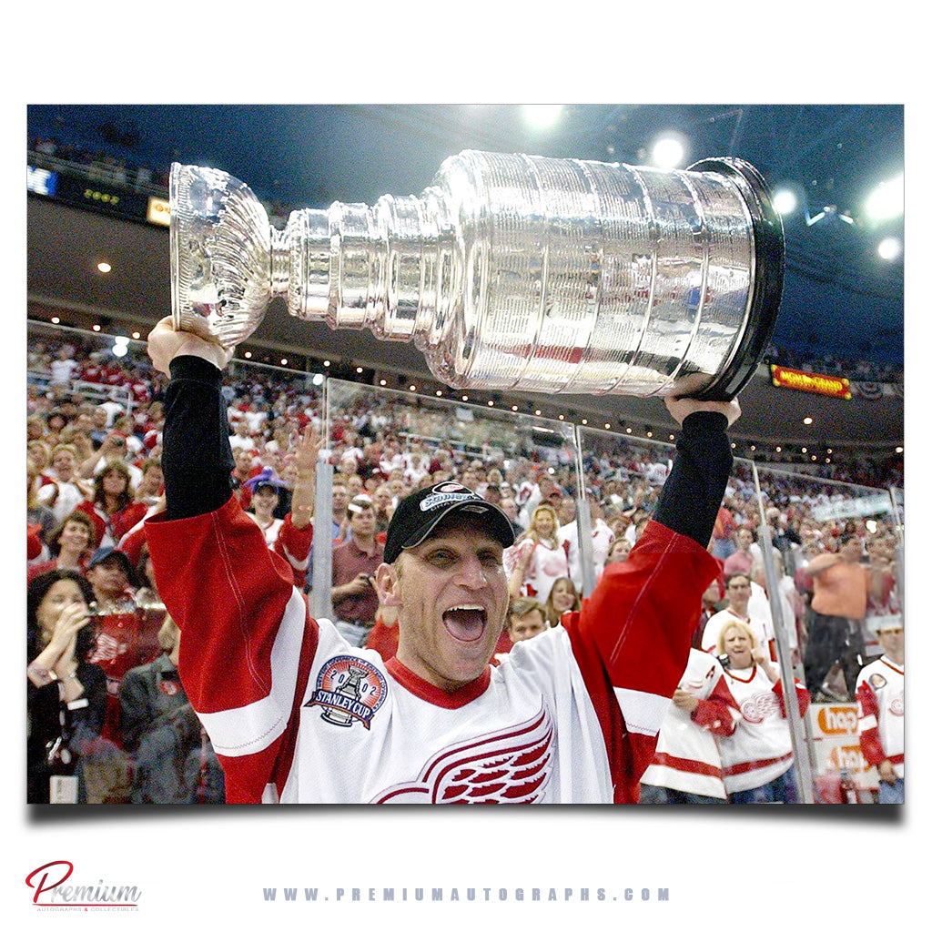 Brett Hull Detroit Red Wings Autographed 8x10 Photograph (Pre-Order 03)