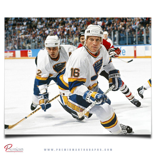 Brett Hull St. Louis Blues Autographed 8x10 Photograph (Pre-Order 04)