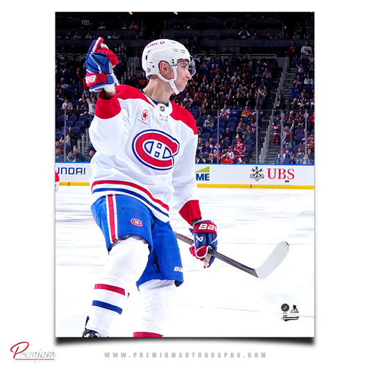 Logan Mailloux Montreal Canadiens Autographed 8x10 Photograph (Pre-Order 06)