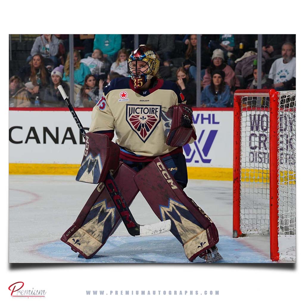 Ann-Renee Desbiens Montreal Victoire PWHL Autographed 8x10 Photograph (PreOrder 03)