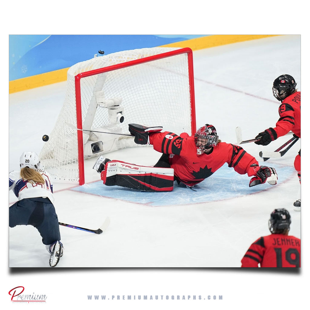 Ann-Renee Desbiens Team Canada Autographed 8x10 Photograph (PreOrder 01)