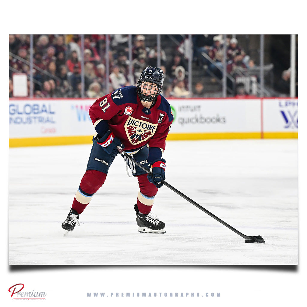 Maggie Flaherty Montreal Victoire Autographed 8x10 Photograph (PreOrder 04)