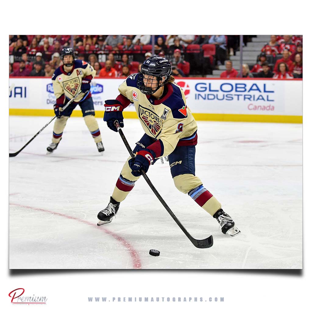 Maggie Flaherty Montreal Victoire Autographed 8x10 Photograph (PreOrder 05)